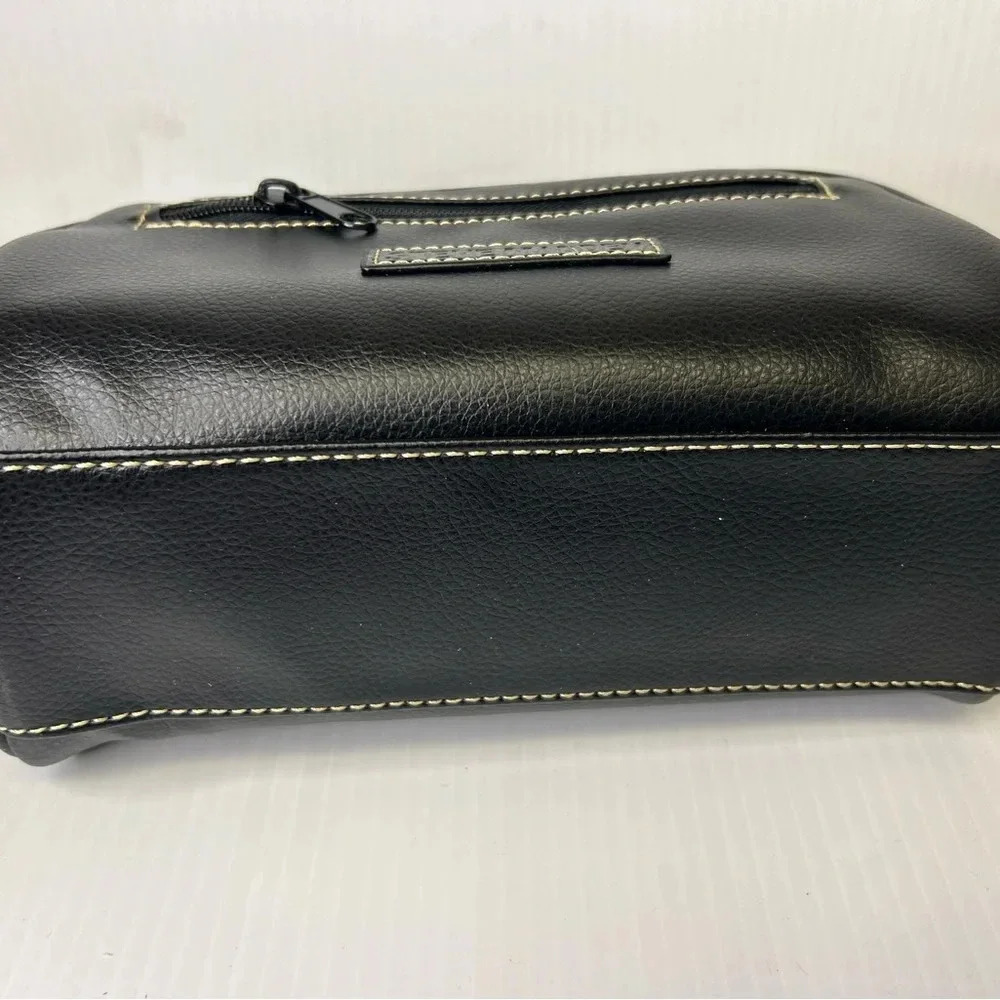 ♠️”Steve Madden” NWT Men’s Travel/Shaving Kit Black w/ Zip Closure & Pocket - Picture 7 of 13